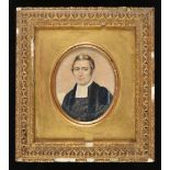 * Miniature. Portrait of a gentleman, early-mid 19th century