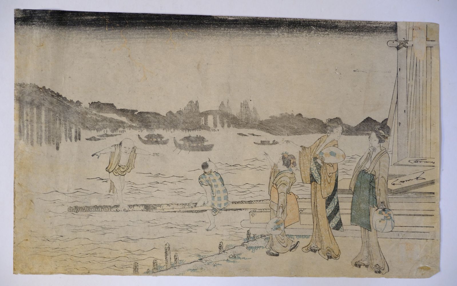 * Hiroshige (Ando, 1797-1858). Landscape - Bild 2 aus 5