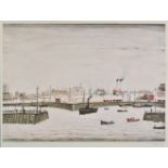 * (ARR) Lowry (Laurence Stephen, 1887-1976). The Harbour, 1972