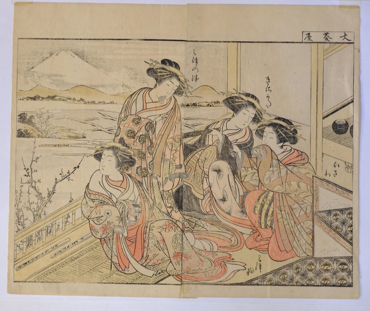 * Hiroshige (Ando, 1797-1858). Landscape - Bild 3 aus 5