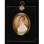 * [Austen, Jane]. Portrait Miniature of Mary Susannah Digweed, by George Jackson, circa 1811