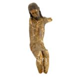 * Limewood sculpture. Crucified Christ, 16th/17th century