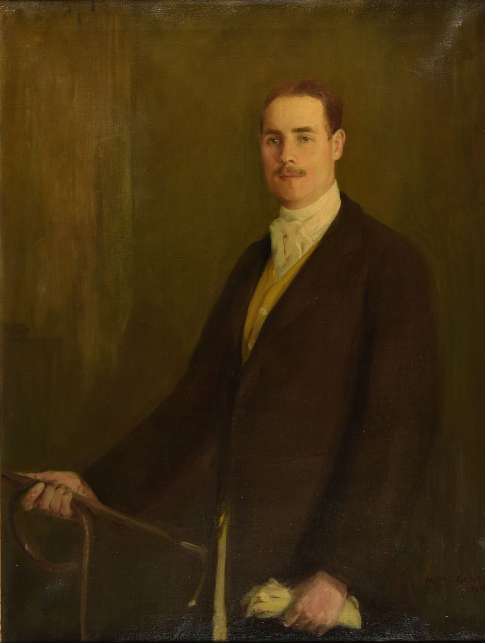 * Glass (William Mervyn, 1885-1965). Portrait of W.R.W. Anderson Rokeby, 1914