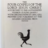 Gill (Eric [illustrator]). The Four Gospels..., 1988