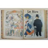 Le Rire. Journal Humoristique, 12 volumes, 1895-99 & 1901-1911