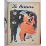 Le Sourire, edited by Maurice Mery, years 1-12 & 14, 1899-1910 & 1912