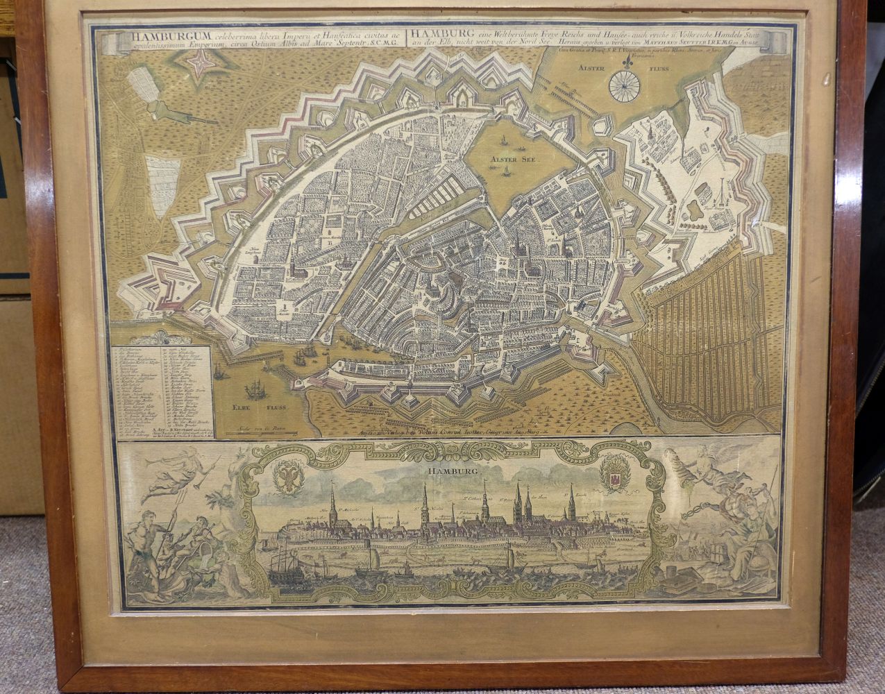 * Hamburg. Visscher (Nicholas), circa 1680