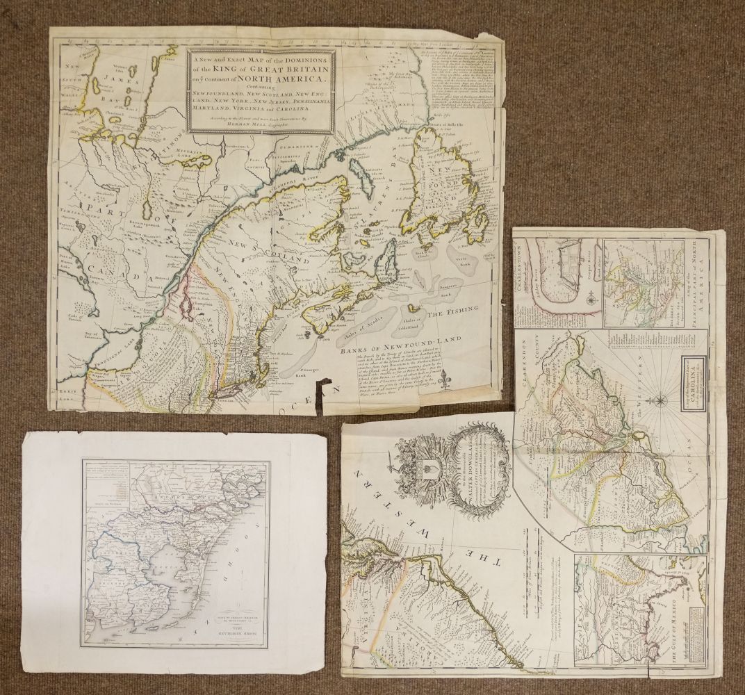 Maps. A mixed collection of approximately twenty maps, mostly 18th & 19th century, - Image 9 of 11