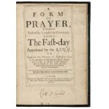 Popish Plot. A form of prayer, to be used on Wednesday November the thirteenth, 1678