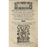 Dolce (Lodovico). Lettere di Diversi Eccellentiss Huomini Raccolte da Diversi Libri, Venice, 1559