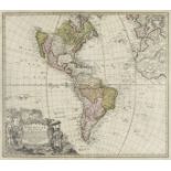 * Americas. Homann (Johann Baptiste, Heirs of), Americae Mappa Generalis, circa 1745