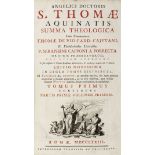 Aquinas (St. Thomas). Summa Theologica cum commentariis Thomae De Vio Card. Cajetani, 1773