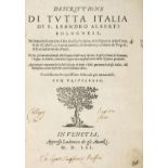 Alberti (Leandro). Descrittione di tutta Italia, 1st edition thus, Venice, 1561