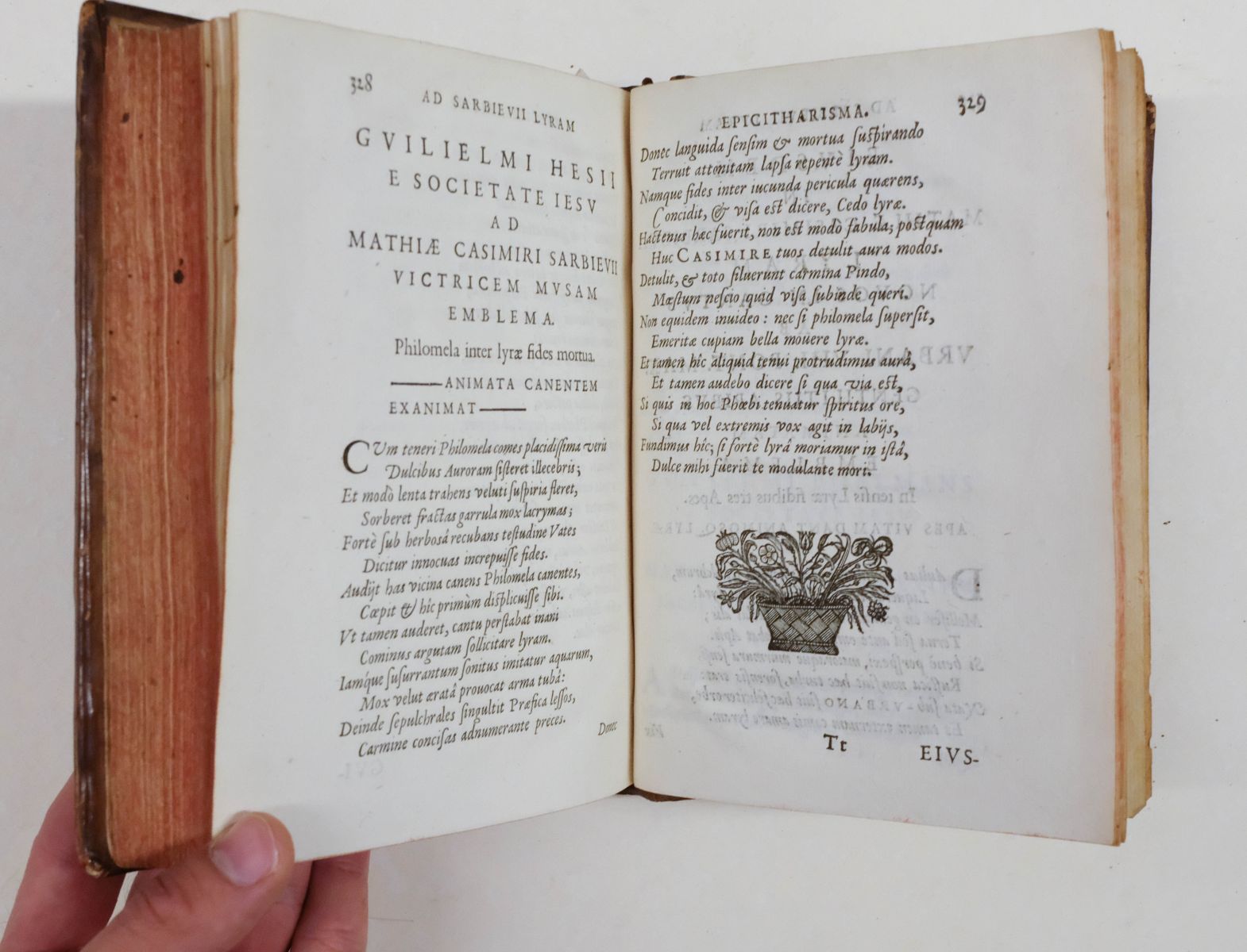 Sarbiewski (Maciej Kazimierz). Lyricorum libri IV, Antwerp: Plantin, 1632 - Image 8 of 8