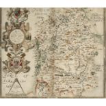 * Wiltshire. Saxton (Christopher), Wiltoniae comitatus...., 1579