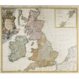 British Isles. Homann (Johann Baptist, Heirs of), Magna Britannia complectens..., circa 1730
