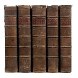 Bacon (Francis). Works, 5 volumes, 1765