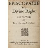 Hall (Joseph). Episcopacie by Divine Right, 1640
