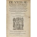 Du Preau (Gabriel). De Vitis Sectis et Dogmatibus, 1569