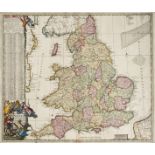 England & Wales. De Ram (Jan), Regni Angliae..., 1756