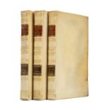 Milizia (Francesco). Principj di Architettura Civile, 3 volumes, 3rd edition, Bassano, 1813