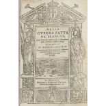 Merello (Michele). Della Guerre Fatta da' Francesi, e de'Tumulti suscitati..., Genoa, 1607