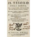 Durante (Castore). Il Tesoro della Sanita, Venice, 1623