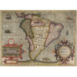 * South America. Mercator (Gerard), America Meridionalis, circa 1610,