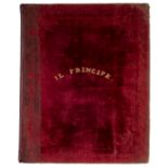 Machiavelli (Niccolo). Il Principe, manuscript translation, 1845