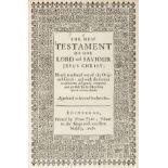 New Testament [English]. The New Testament..., Edinburgh: Printed by Evan Tyler, 1648