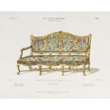 * Furniture. A mixed collection of approximately 400 prints, mostly 19th century
