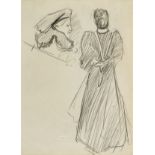 * Yule (William James). Two pencil drawings, circa 1880