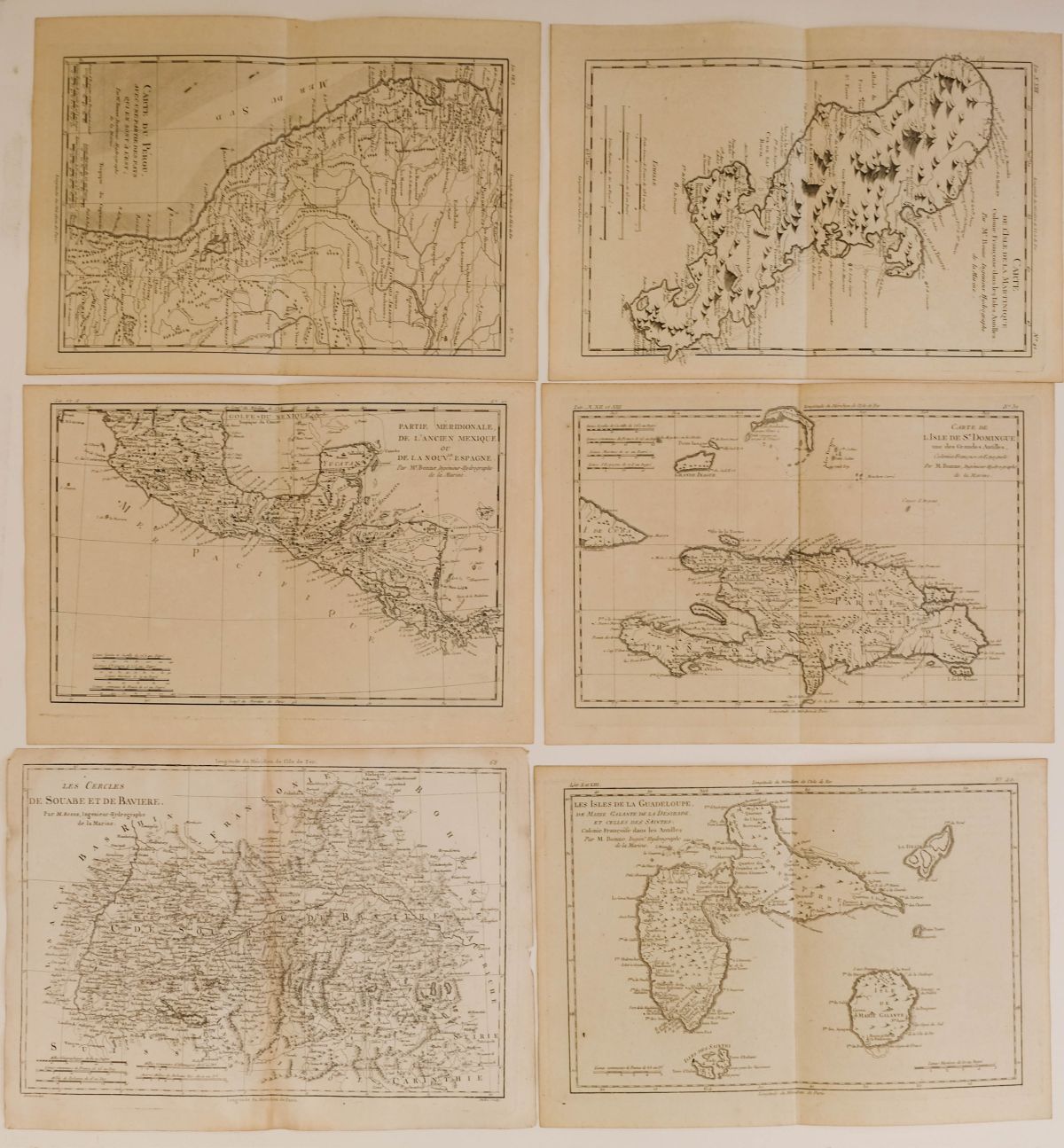 Foreign Maps. A mixed collection, 18th century, - Image 3 of 6