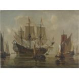 * Wilcox (Leslie Arthur, 1904-1982), Trading ships of Dutch East India Company