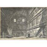 * Piranesi, Giovanni Battista, 1720-1778, Veduta interna dell'antico Tempio di Bacco