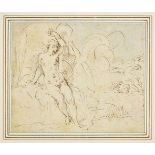 * Gabbiani (Anton Domenico, 1652-1726). Andromeda Chained to the Rocks/Study of Hands