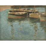 * Olsson (Julius, R.A., 1864-1942). Early Morning , St Ives Harbour, Cornwall