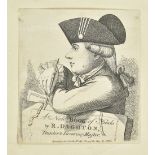 Dighton (Robert, 1752-1814). An album containing 20 original watercolours