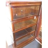 * Bookcase. A 1920s Globe Wernicke bookcase