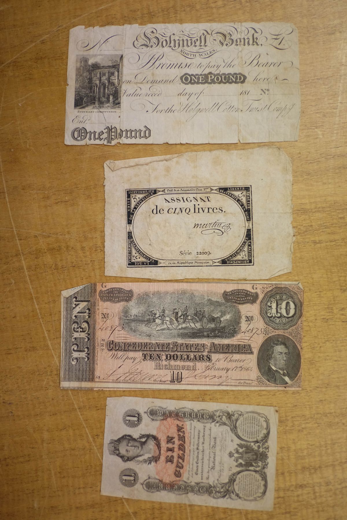 * Banknotes. 19th century American banknotes - Image 7 of 10