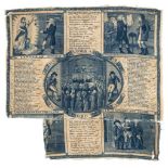 * Handkerchief. The Danger and Folly of Going to Law, circa 1800