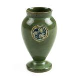 * Moorcroft. A Moorcroft Flammian Ware miniature vase