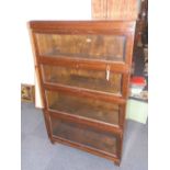 * Bookcase. A 1920s Globe Wernicke bookcase