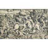 * Dente (Marco, 1486/1500-1527). Battle Scene, circa 1520,