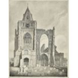* Burgess (William, 1748/49-1812). Croyland Abbey, circa 1815