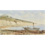 * Bennett (William, 1811-1871). Lyme Bay, 1869