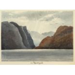 * Norway & Scotland. Album of watercolours by Constance Ranfurly, 1883-84