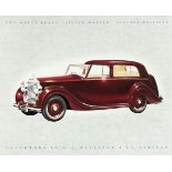 * Rolls-Royce. Silver Wraith sales brochure, circa 1949