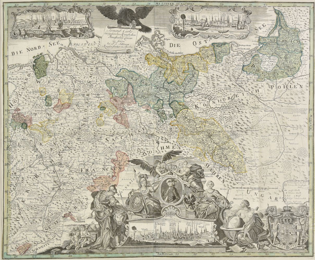 * Prussia. Schleuen (Johann David). Prussia & Poland, circa 1750