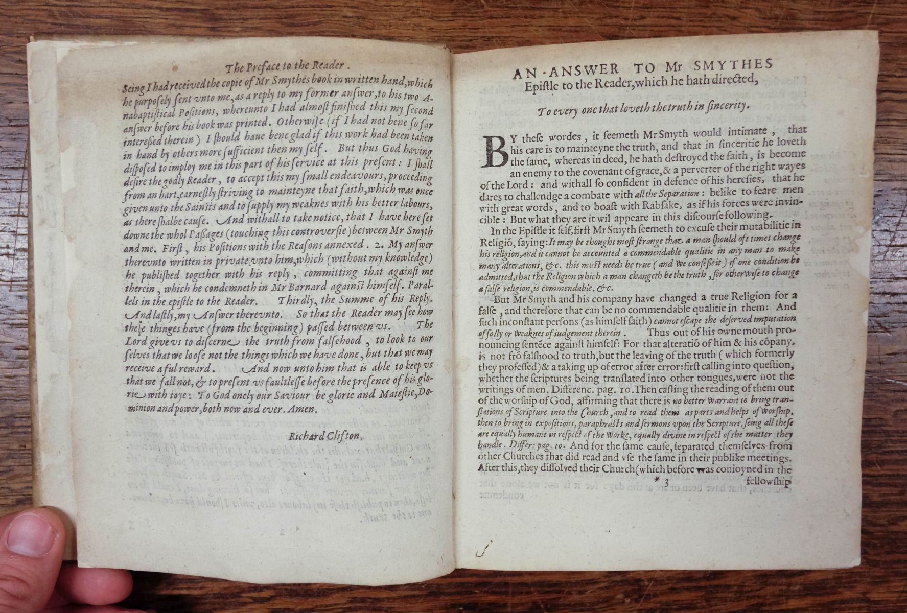Clifton (Richard). The Plea for Infants and Elder People, 1610 - Image 9 of 14